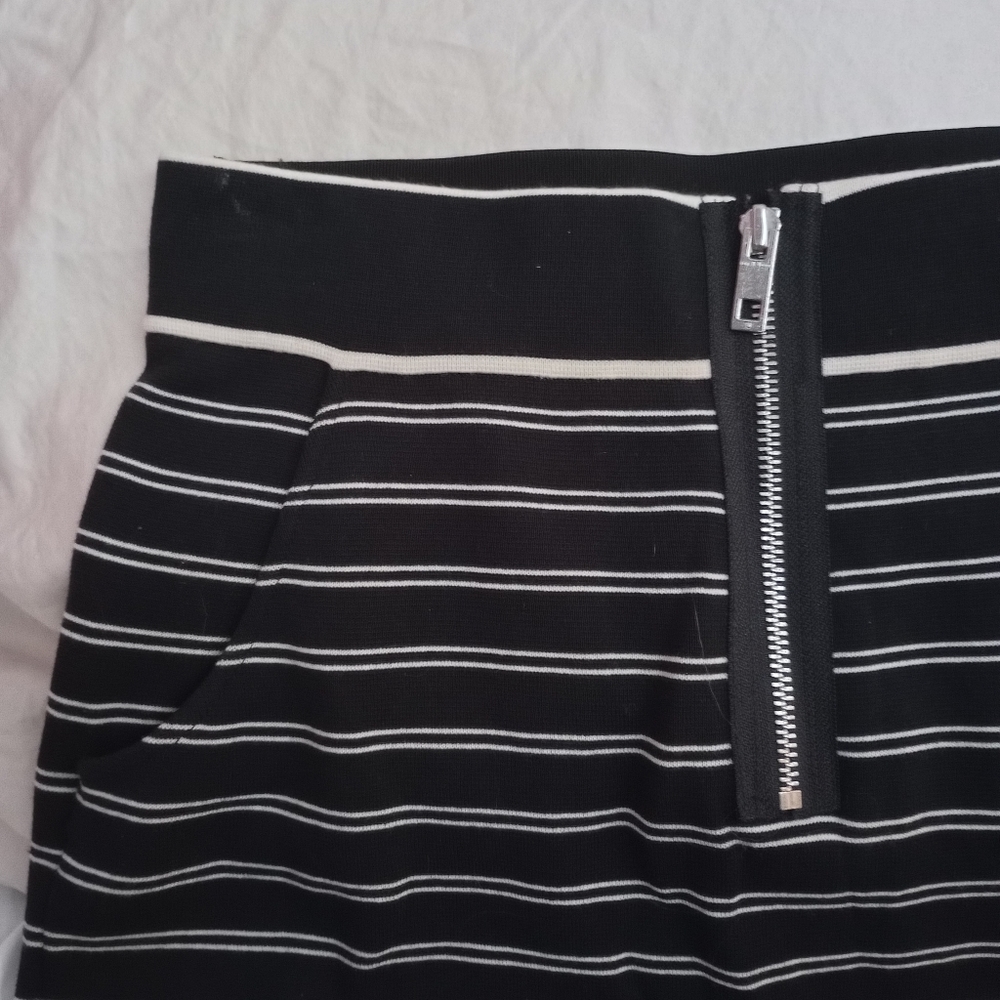 Rag & Bone Regan Striped Stretch Skirt S - Picture 3 of 9